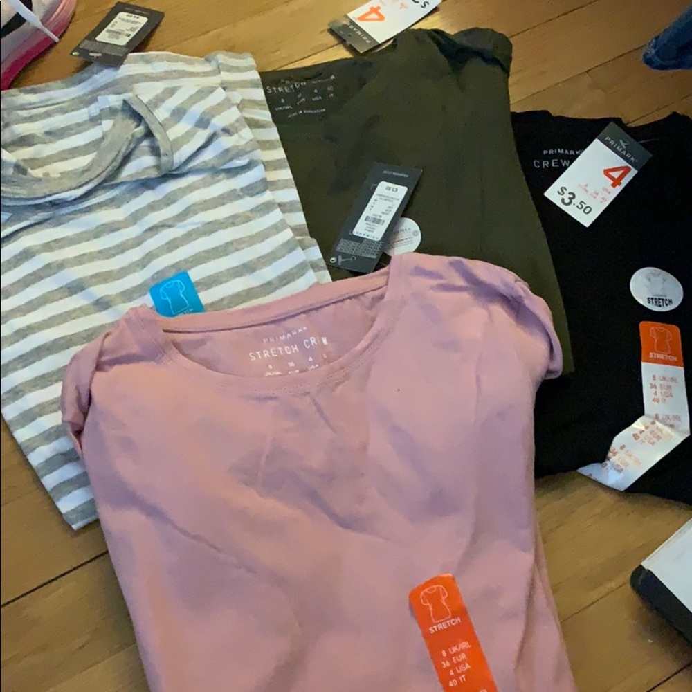 Stretch Crew T-Shirts from Primark